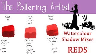 Mixing Red Shadows with Watercolor Complements [upl. by Hahseram]