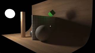 Temporal filter for realtime path tracing with dynamic object [upl. by Gianina]