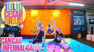 JustDance2020  Can Can Infernal Galop with double Brazilian Champion Tiago Silva [upl. by Nimsay571]