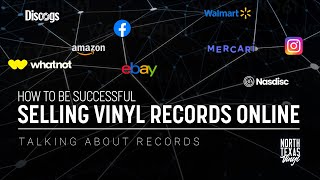 How To Be Successful Selling Vinyl Records Online  Talking About Records [upl. by Ocsirf]