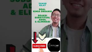 Jawab Cepat Soal Reaksi Substitusi Adisi amp Eliminasi  Kimia Organik  Organic Chemistry shorts [upl. by Thorstein]