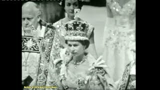 BBC TV Coronation of Queen Elizabeth II Westminster Abbey 1953 William McKie [upl. by Ileak553]