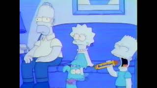 Butterfinger Candy Bar 1993 Television Commercial  The Simpsons [upl. by Kcirnek837]