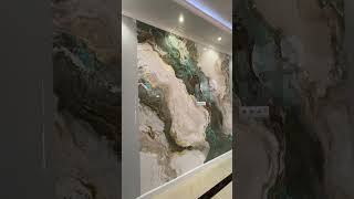 VENETIAN PLASTER FANTASTIC GLOSS art decor painting wallpaper home stucco interiordesign [upl. by Reamonn]