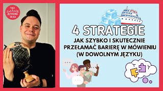 LIVE Jak Przełamać BARIERĘ w Mówieniu w Języku Obcym 4 Językowe i Psychologiczne Strategie 🧊🚢 [upl. by Ahtis]