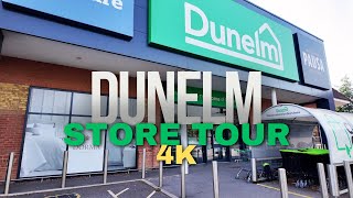 Dunelm Store Tour  A Retail Wonderland Haul 4K [upl. by Nij]