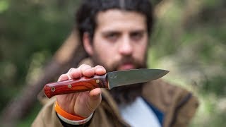 Il Coltello BushCraft PERFETTO  Unboxing amp TEST  Jeo Tec 18 [upl. by Hube]