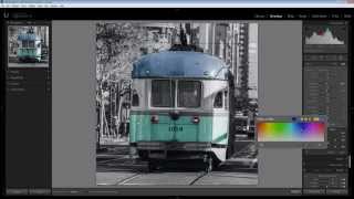 Learn to Hand Tint a Photo in Adobe Photoshop Lightroom [upl. by Kellina]