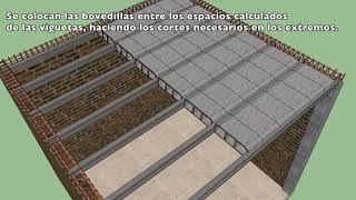 Proceso constructivo losa vigueta y bovedilla [upl. by Meir]