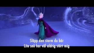 Slå Dig Fri  LyricsSångtekst Swedish quotLet It Goquot [upl. by Einahpets]