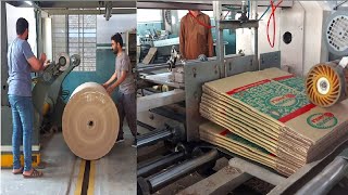 Amazing Manufacturing Process of Corrugated Carton Boxes with Paper Roll [upl. by Naesyar]