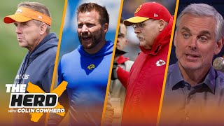 Sean Payton McVay John Harbaugh highlight Colins Top 10 NFL head coach rankings  THE HERD [upl. by Lunnete883]