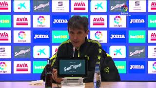 Rueda de prensa SD Eibar vs SD Huesca [upl. by Lasser]