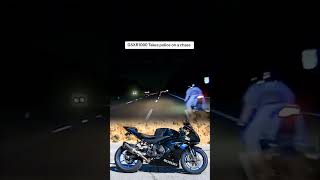 GSXR1000 Takes Police on a Chase Insane HighSpeed Pursuit gsxr1000 gsxr [upl. by Val]