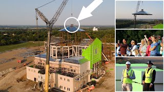 Cupola Installation – Building the Immaculata – August 1st 2021 Update Video [upl. by Izzy]