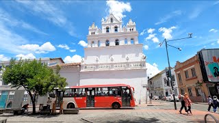 056 Street Walk  Civic Square to the Long Street  Cuenca Ecuador  Sep 3 2023 [upl. by Ebba]