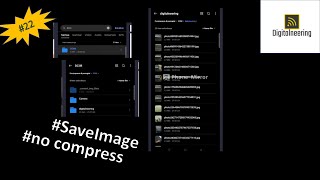 How to capture image from camera  and save into storage without compress part 3 [upl. by Anerroc]