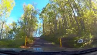 Melfi Driving Up Bell Mountain Georgia Hiawassee [upl. by Tuttle]