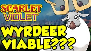 I MADE WYRDEER VIABLE BEST STANTLER AND WYRDEER Moveset Pokemon Scarlet and Violet [upl. by Fulvia42]