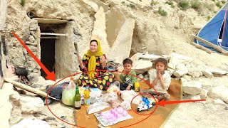 Joy in the magic cave When a YouTube viewer makes the nomadic family happy [upl. by Press]