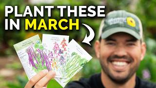 9 Crops Youd be Foolish Not to Plant in March [upl. by Ydaf]