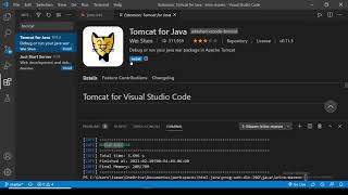 Instalación de Tomcat y configuración con Visual Studio Code [upl. by Ilek]