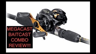 Bass Pro Shops Megacast Baitcast Combo Review 2 [upl. by Gytle]