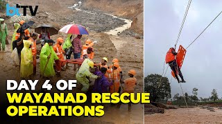 Wayanad Landslide Search amp Rescue Operations Intensify Near Bailey Bridge [upl. by Brant]