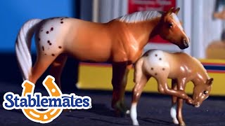 Stablemates Mystery Foal Surprise  Breyer Model Horses [upl. by Ransell]