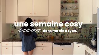 Une semaine cosy avec moi à Lyon  brocante crumble aux pommes et courses d’automne 🍂🥧✨ [upl. by Yendic]