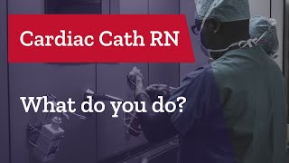 What is a Cath Lab RN  CARDIAC NURSE [upl. by Elison403]