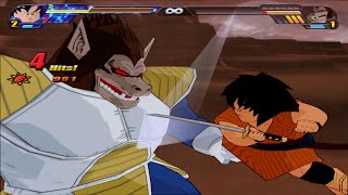 Yajirobe VS Vegeta Explorador  Dragon Ball Z Budokai Tenkaichi 3 [upl. by Thekla]