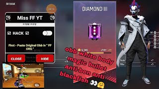 Ob46 Magic Bullet  Hologram  Headshot  Free Fire Anti Blacklist Cs Rank Working Data Config File [upl. by Aihsikal]