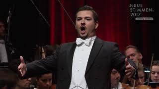 NEUE STIMMEN 2017  Final Johannes Kammler sings quotLargo al factotumquot Il Barbiere di Siviglia [upl. by Mcclish]