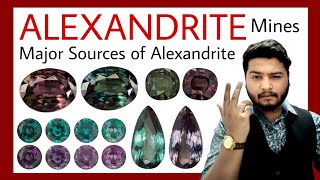 Alexandrite gemstone mines  Alexandrite stone color change  Alexandrite gemstone facts  Gem mines [upl. by Lynn204]