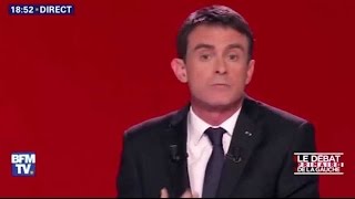 Manuel Valls pris pour cible dans le 2e débat de la primaire de gauche [upl. by Buskus200]