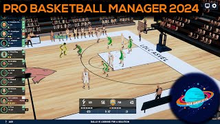 UN PCCALCIO SUL BASKET  Pro Basketball Manager 2024  GAMEPLAY ITA [upl. by Yengac]