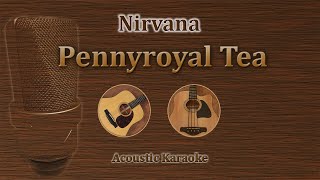 Pennyroyal Tea  Nirvana Acoustic Karaoke [upl. by Naves]