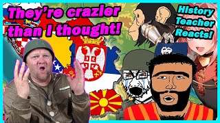 Balkan Stereotypes Explained  Living Ironically in Europe  History Teacher Reacts [upl. by Bendix]