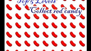 Candy crush saga best levels to collect red candy [upl. by Anilad]