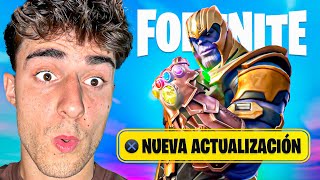 MAÑANA es la PRIMERA ACTUALIZACIÓN de MARVEL en FORTNITE 😱 [upl. by Leler]