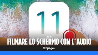 Filmare lo schermo di iPhone e iPad con l’audio senza computer o Jailbreak [upl. by Anibur216]