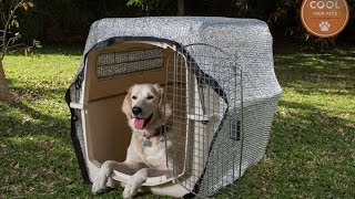 Aluminet cover for Dog kennel [upl. by Refennej]