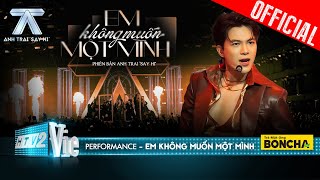 EM KHÔNG MUỐN MỘT MÌNH  Atus trình diễn trên type beat Afro thế giới Anh Trai Say Hi Performance [upl. by Amada]