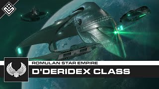 DDeridex Class Romulan Warbird  Star Trek [upl. by Aeel433]