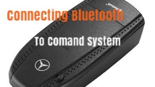 Mercedes Bluetooth connecting with Comand System W211 W219 [upl. by Dirgni677]