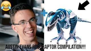 Compilation of Roboraptors funniest moments  Austin Evans Roboraptor [upl. by Annodam]