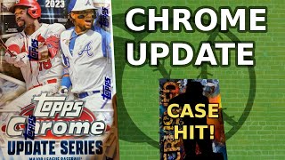 Opening 2023 Topps Chrome Update Hobby Box Case Hit Parallel Rookie Auto [upl. by Dahl]