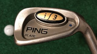 19992001 Ping I3 Blade Irons  The Vintage Golfer [upl. by Ladnar]