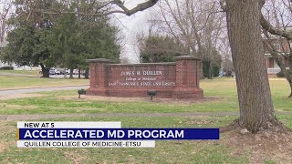 ETSUs Quillen College of Medicine develops program to speed up MD completion [upl. by Danette]